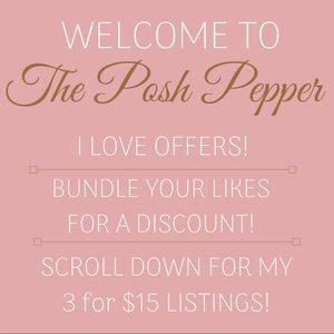 Other - Welcome to The Posh Pepper! Other - Welcome to The Posh Pepper!